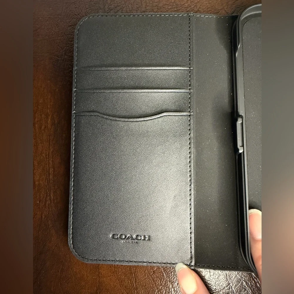 Coach Black and Gray Phone Case - Picture 4 of 11